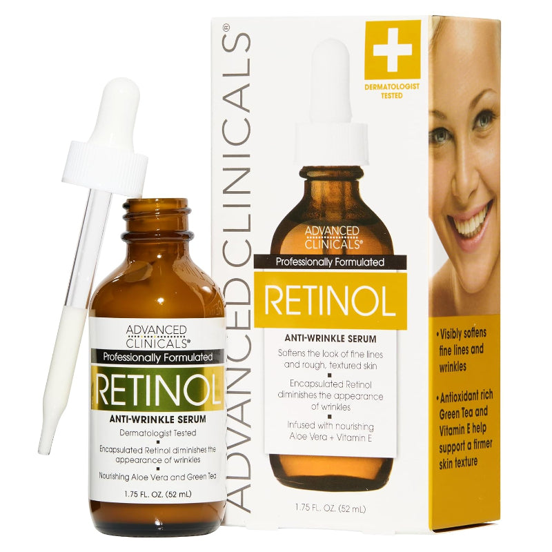 Advanced Clinicals Retinol Serum – Serum Anti-Aging me Retinol