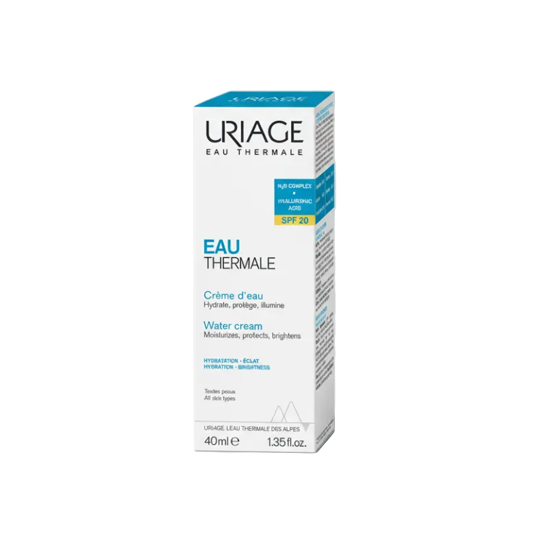 Uriage Eau Thermale water cream packaging on a white background