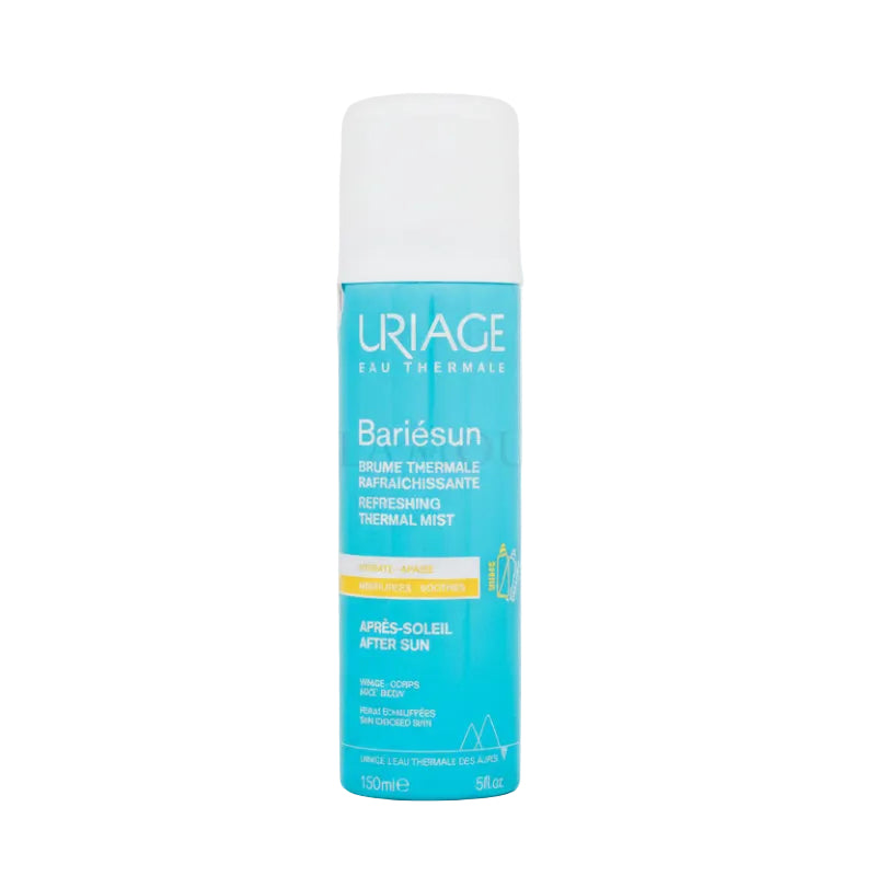Uriage Bariésun after sun product on a white background