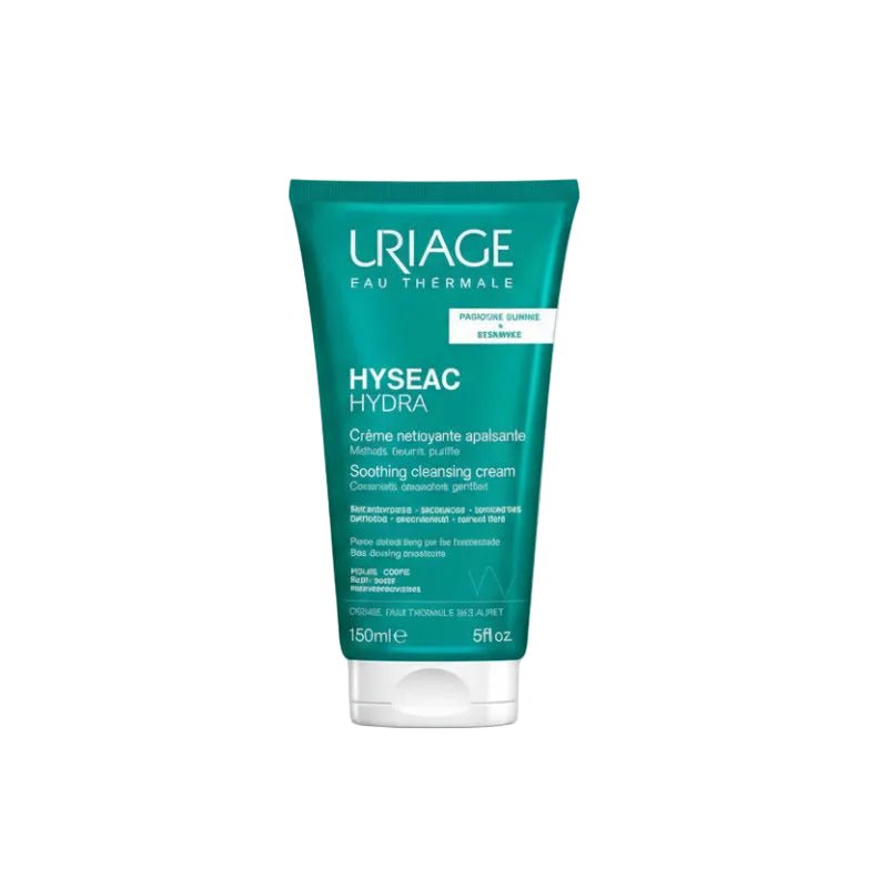 Uriage Hyseac Hydrating Cream tube on a white background