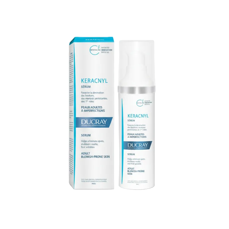 DUCRAY Keracnyl Serum – Serum Kundër Akneve dhe Shenjave të Plakjes