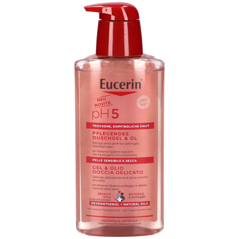 Eucerin pH5 Gel &amp; Oil Dushi 400 ml