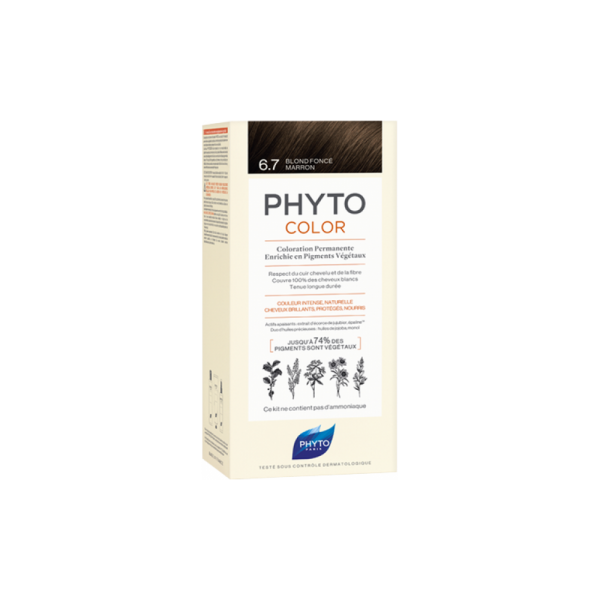 PHYTOCOLOR BLOND FONCE MARRON 6.7 – Boje flokesh pa amoniak