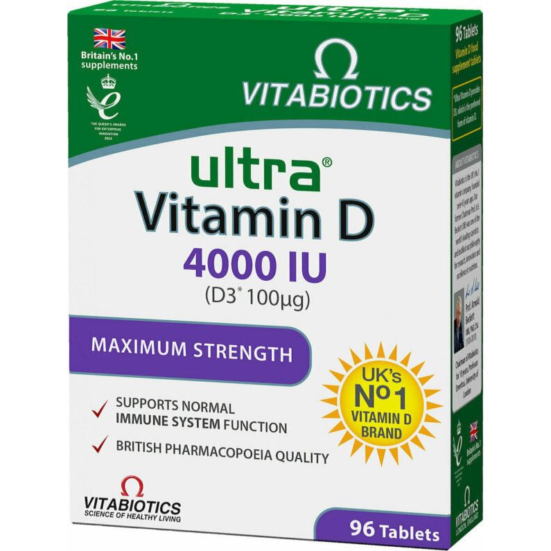 ULTRA- D3 VITAMIN D3 4000 IU *96 TAB