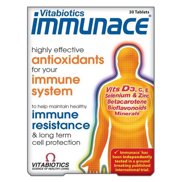 VITABIOTICS IMMUNACE *30 TAB - Farmaci ESLER