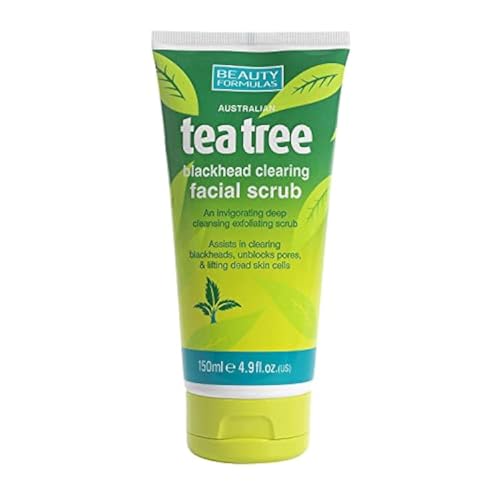Beauty Formulas Australian Tea Tree Blackhead Clearing Facial Scrub