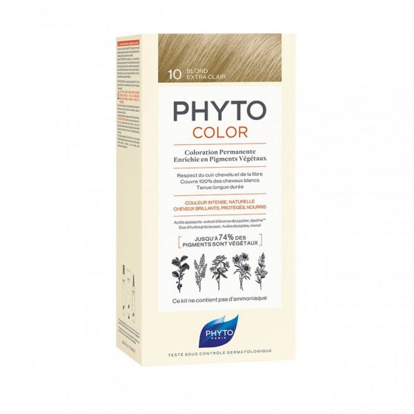 PHYTOCOLOR BLONDE 10 – Boje flokesh pa amoniak