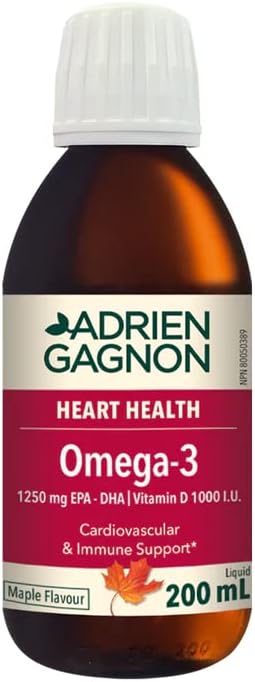 ADRIEN GAGNON OMEGA-3 VIT D3 LIQUID 200ML