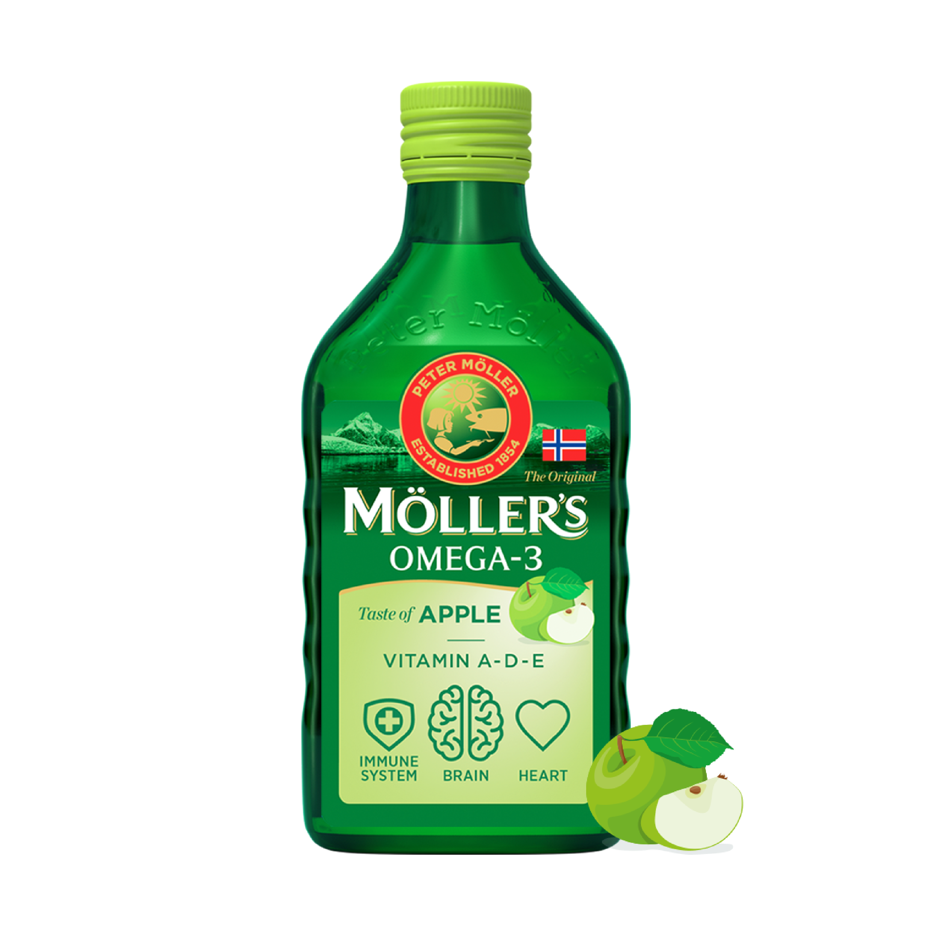 Mollers Vaji i Melcise se Merlucit me shije Limoni dhe molle