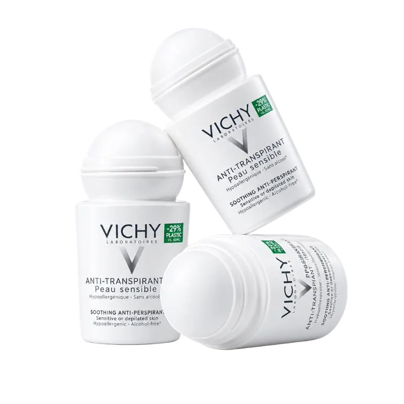 Vichy Soothing Anti-Perspirant 48H – Deodorant për Lëkurë të Ndjeshme dhe të Depiluar, 50 ml