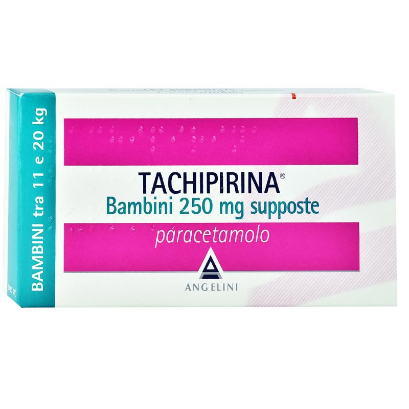 TACHIPIRINA BAMBINI 250 MG - 10 SUPOSTA