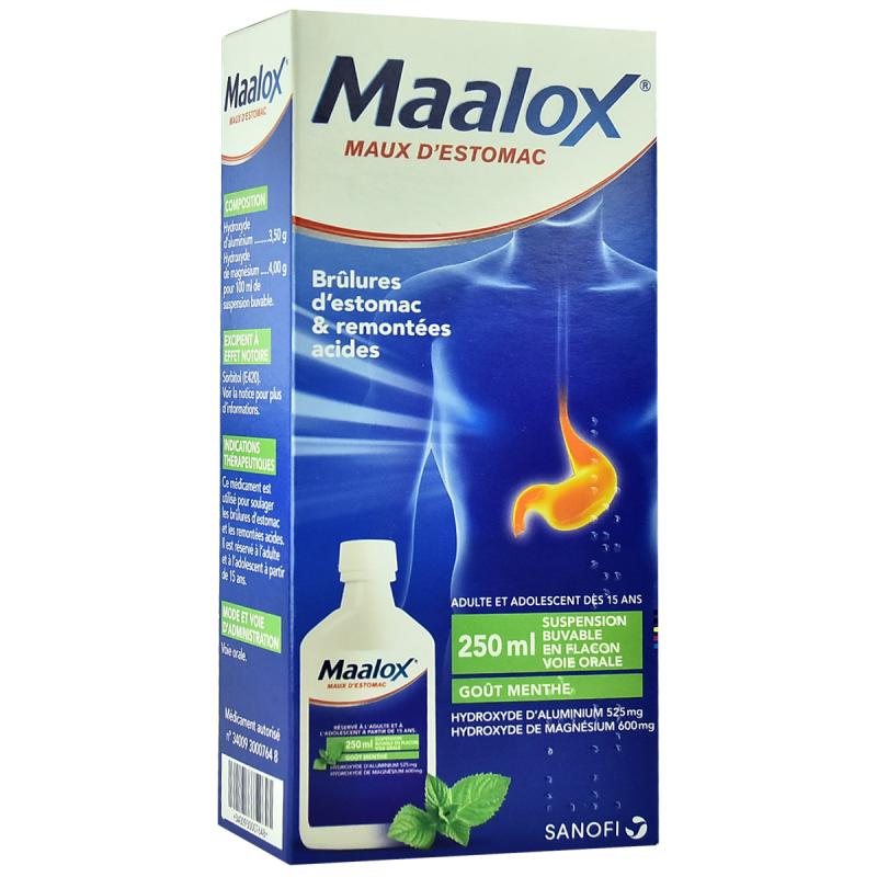 MAALOX SHURUP - 250 ML
