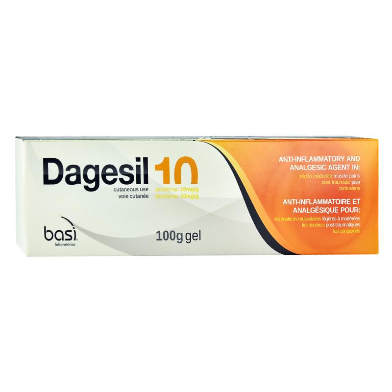 DAGESIL XHEL 10 MG/G - 100 G