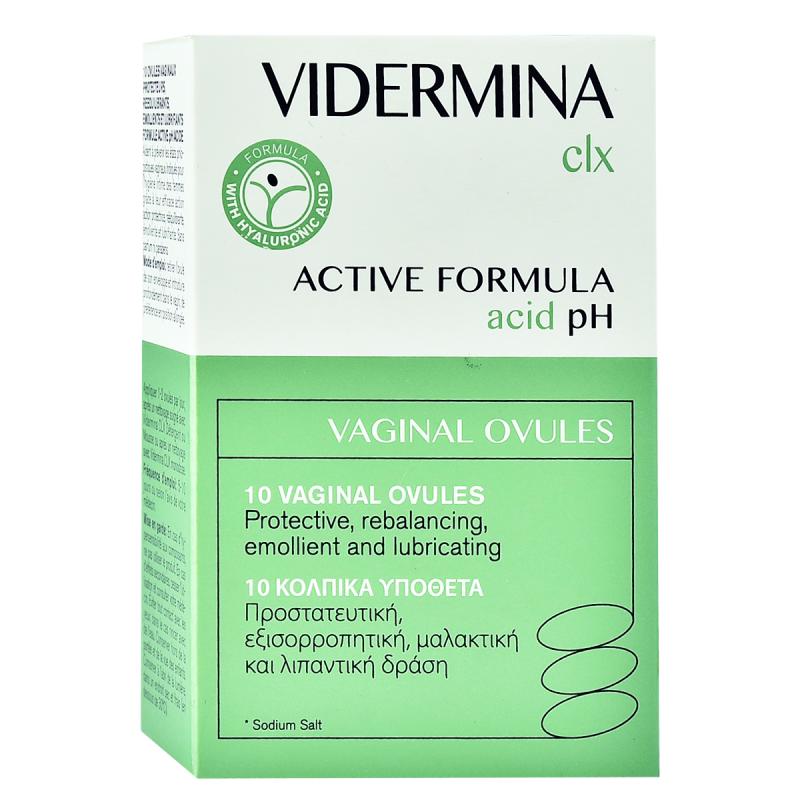 VIDERMINA CLX ACTIVE FORMULA - 10 OVULA VAGINALE