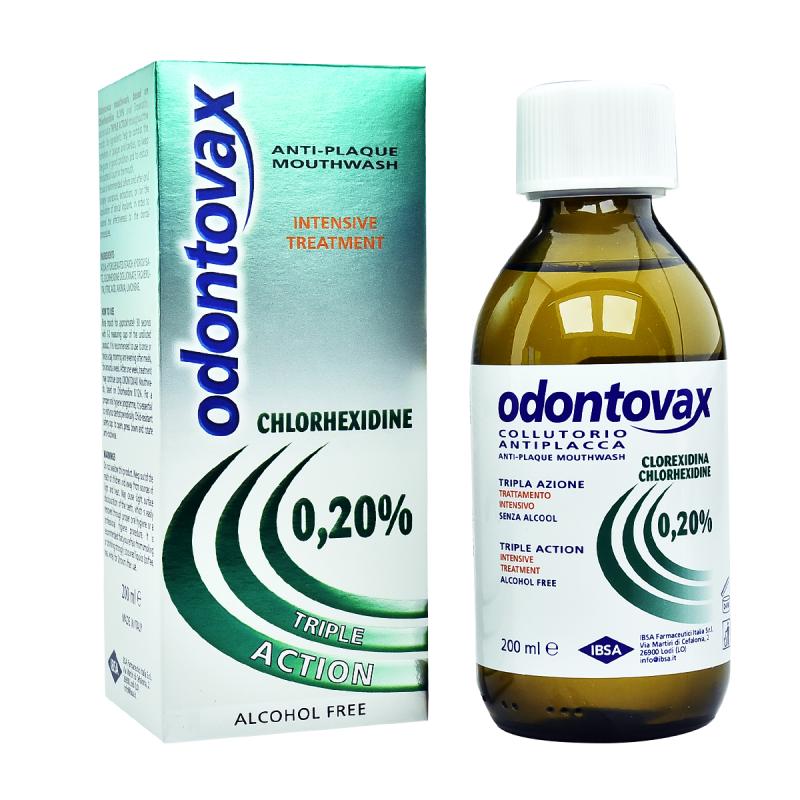 ODONTOVAX ANTIPLAQUE MOUTHWASH 0,20% - 200 ML