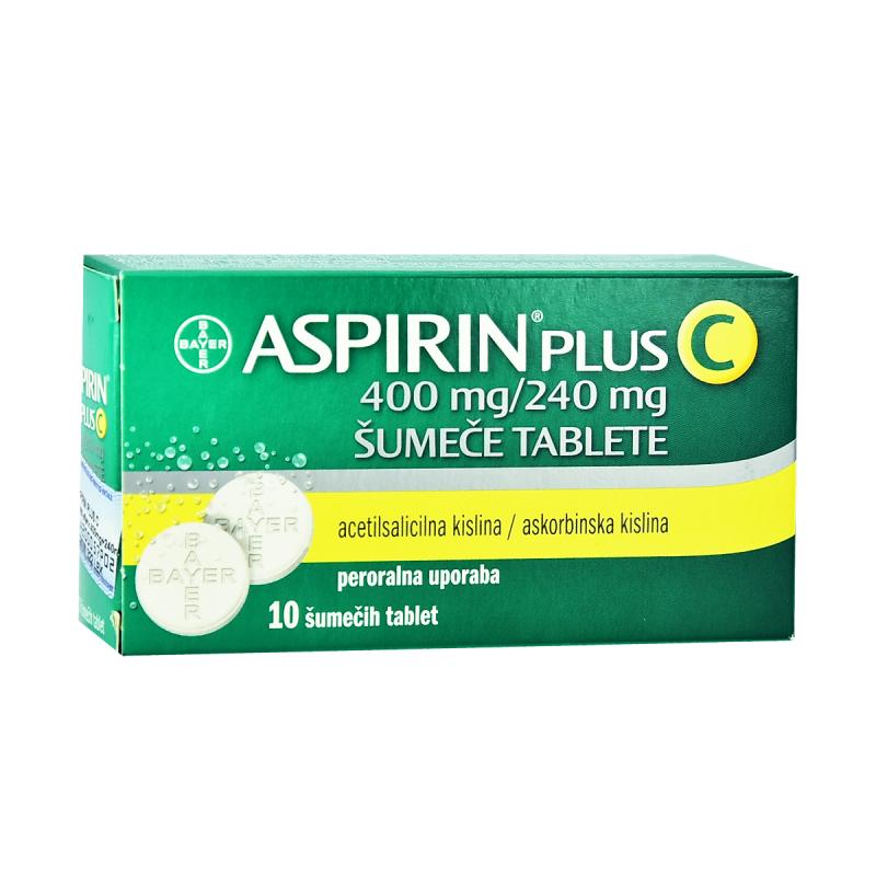 ASPIRIN PLUS C - 10 TABLETA EFERVESHENTE