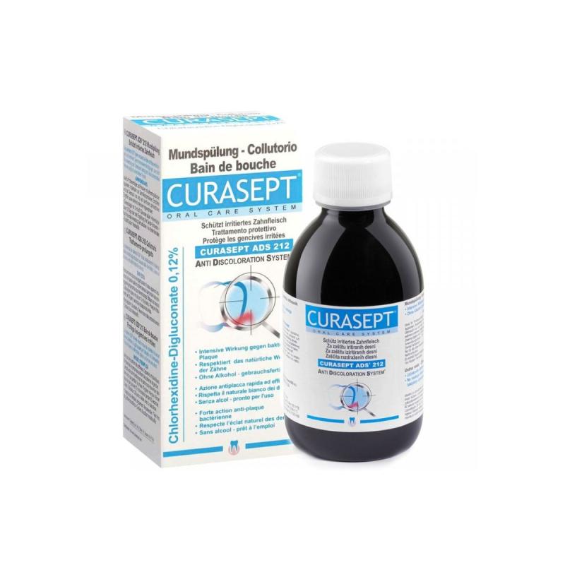 CURASEPT ADS 212 CHLOREXIDINE MOUTHWASH 0.12% - 200 ML