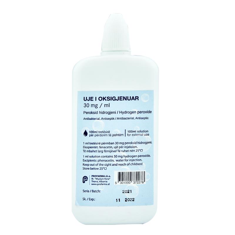 UJE I OXIGENUAR 3% X 100 ML