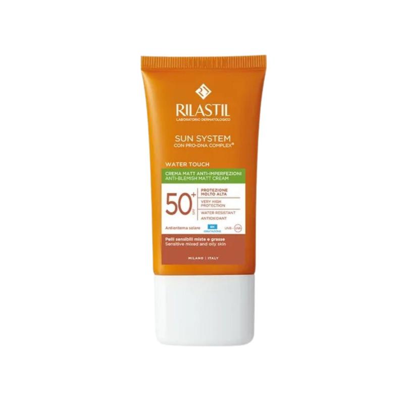RILASTIL SUN SYSTEM WATER TOUCH BLEMISH MAT CREAM SPF50+ 50ML