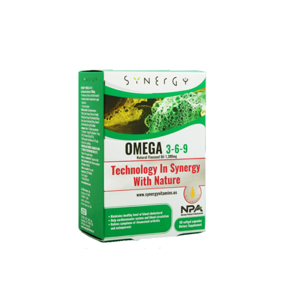 Synergy Omega-3-6-9 1300 mg