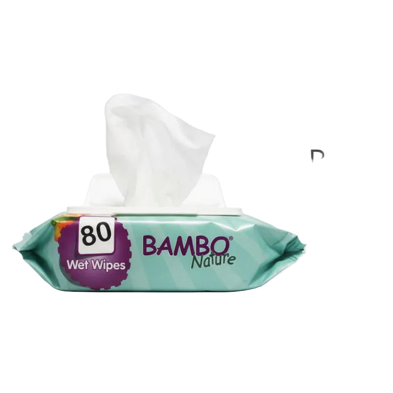 BAMBO NATUREWET WIPES *80 PZ - FARMACI ESLER