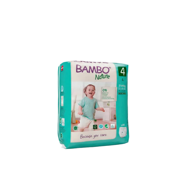 BAMBO NATURE PANTS NR 4 (7-14KG) *20PZ
