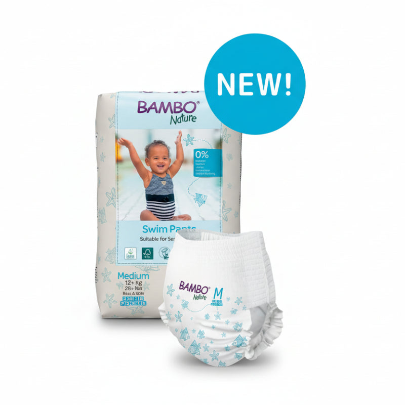 BAMBO NATURE SWIM PANTS M 12KG+ *12PCS