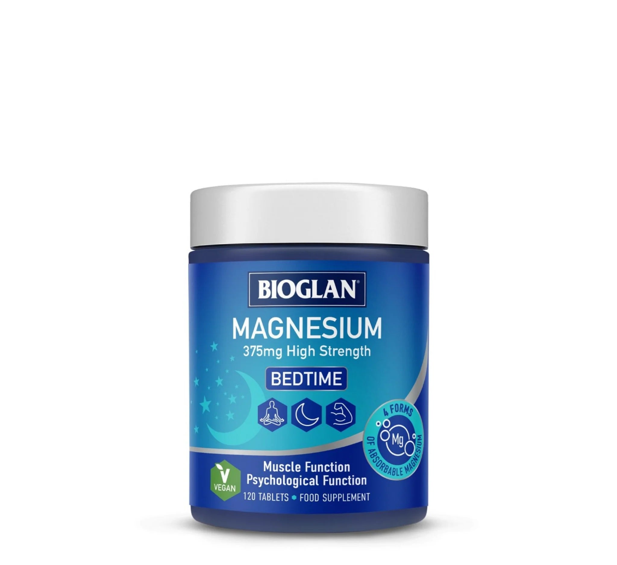 Bioglan Magnesium 375mg High Strength *120 Tablets