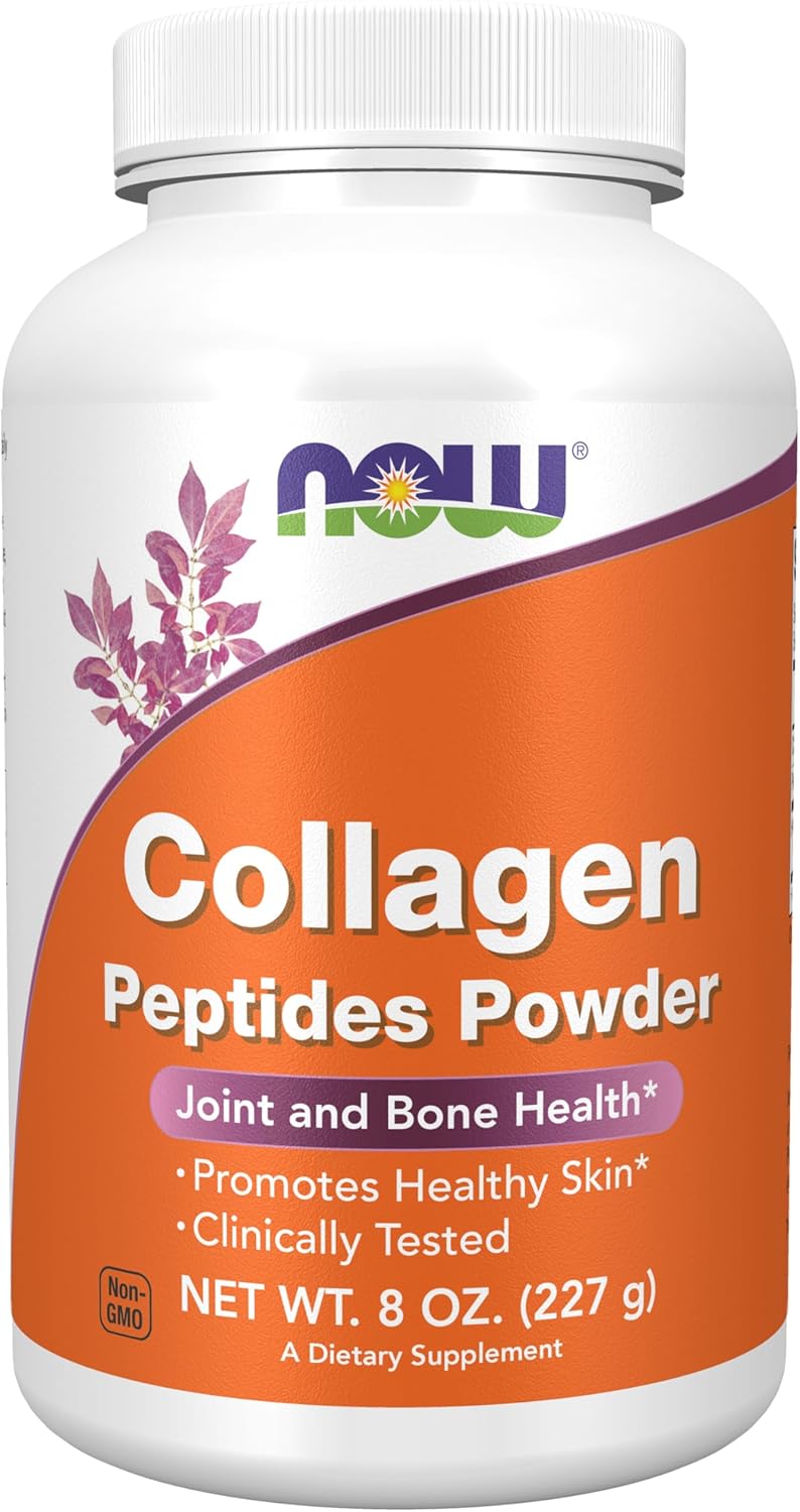 Collagen Peptides Powder – 8 oz (227 g)  NOW Foods