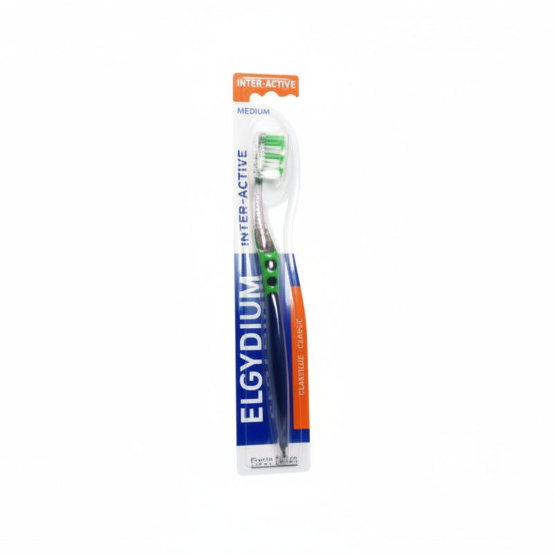ELGYDIUM INTER ACTIVE TOOTHBRUSH MEDIUM