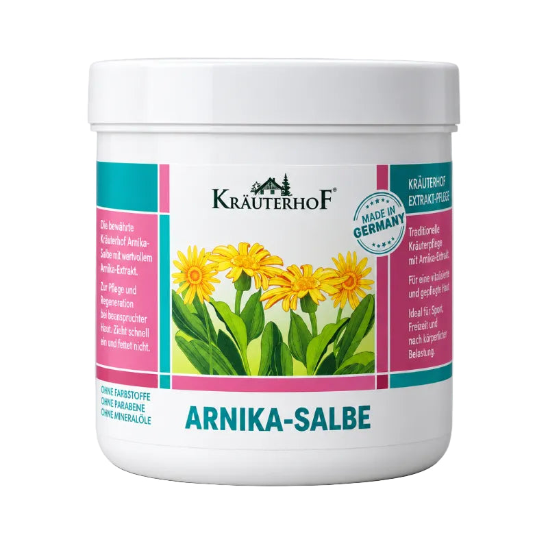 Kräuterhof Arnika Salbe 100 ml – Pomadë me Arnica