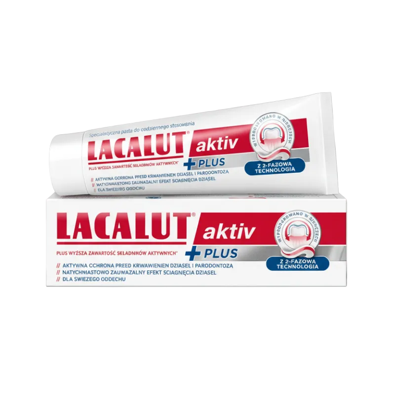 LACALUT AKTIV PLUS TOOTHPASTE - 75 ML