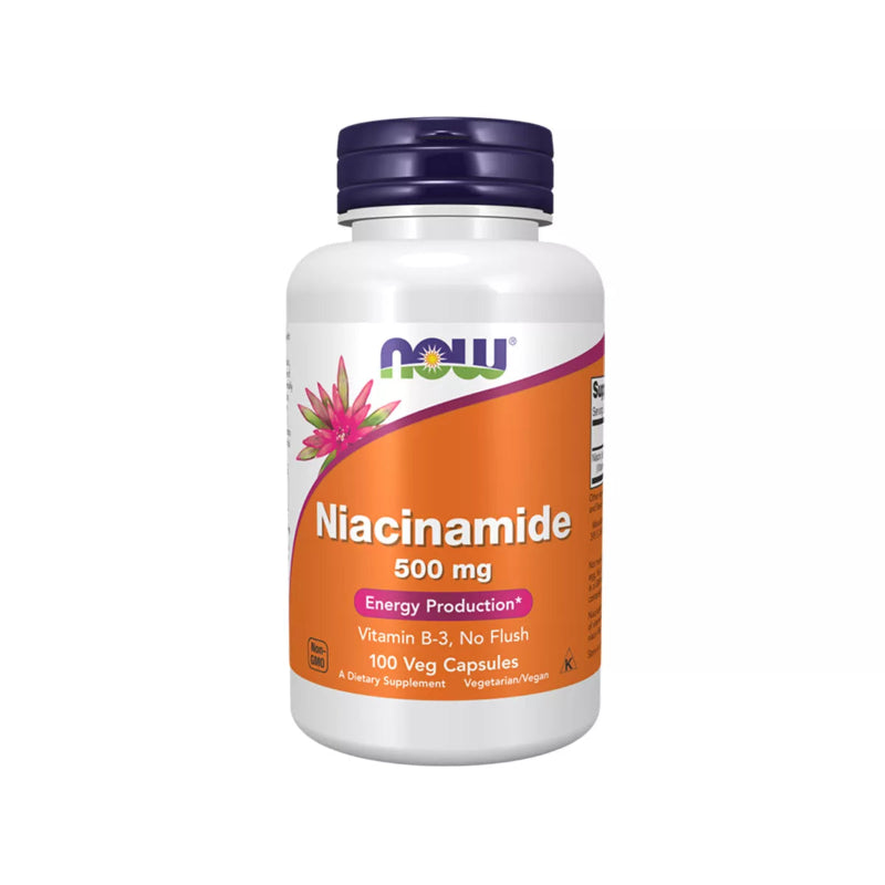 Niacinamide 500 mg nga NOW Foods