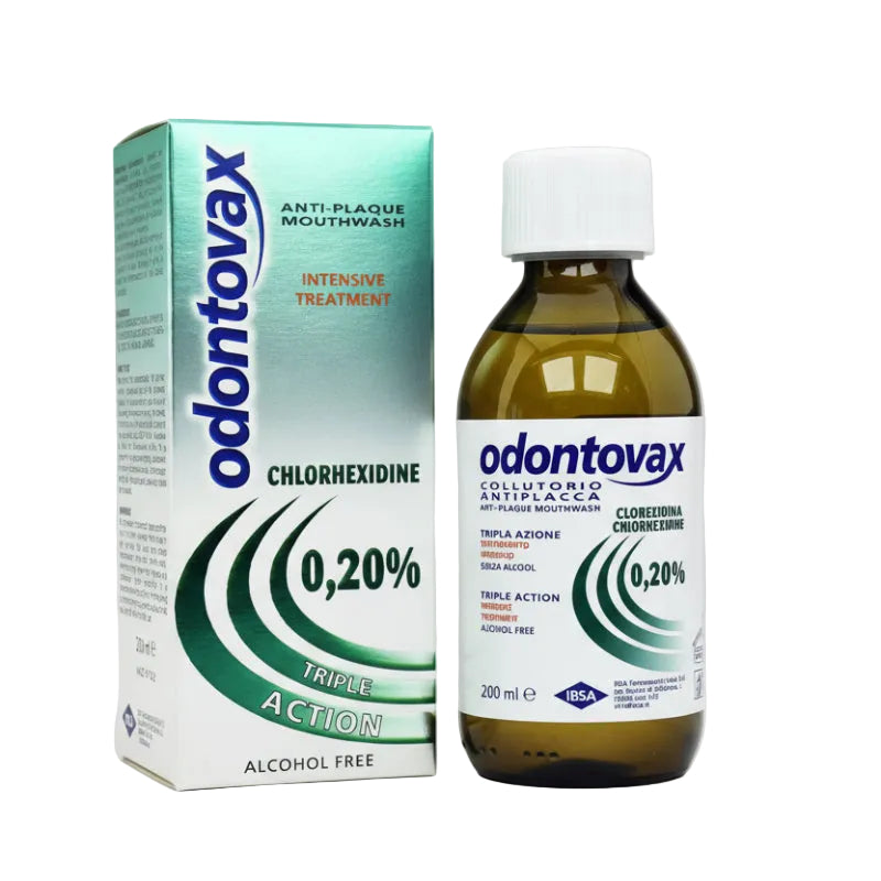 ODONTOVAX ANTIPLAQUE MOUTHWASH 0,20% - 200 ML