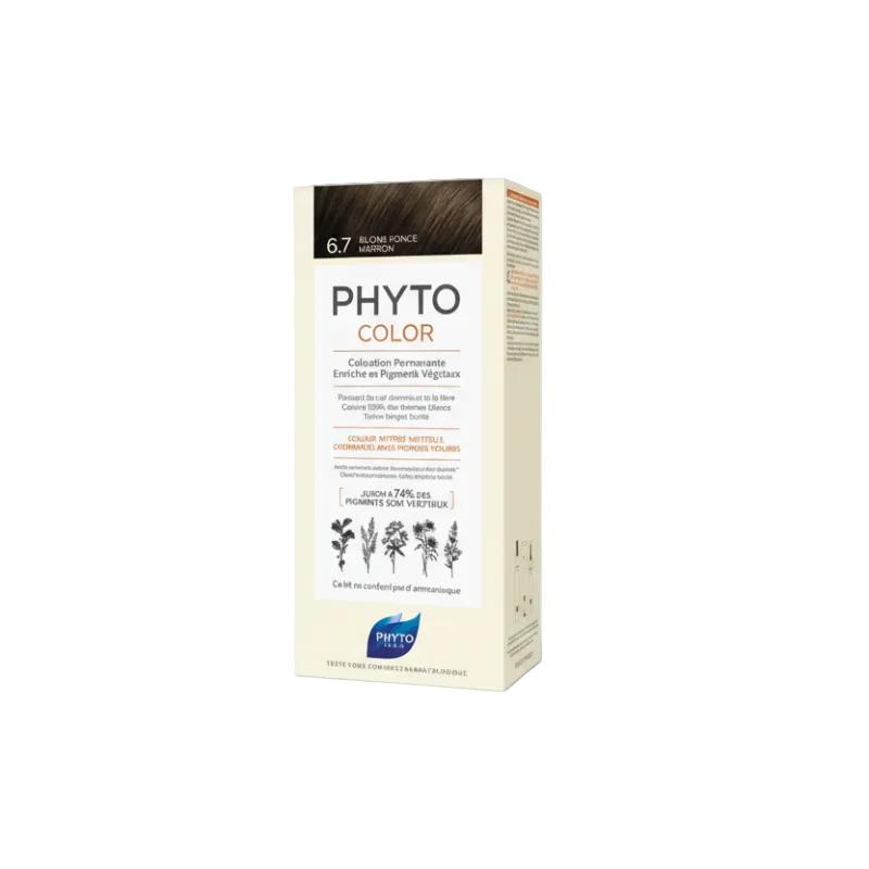 PHYTOCOLOR BLOND FONCE MARRON 6.7 – Boje flokesh pa amoniak