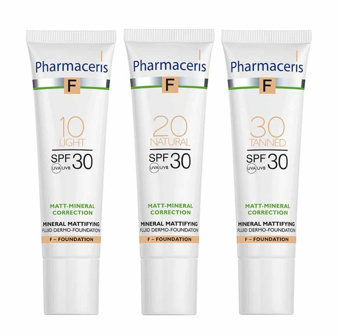 F-Line - Matt Mineral Fluid Pore Refining - SPF30+