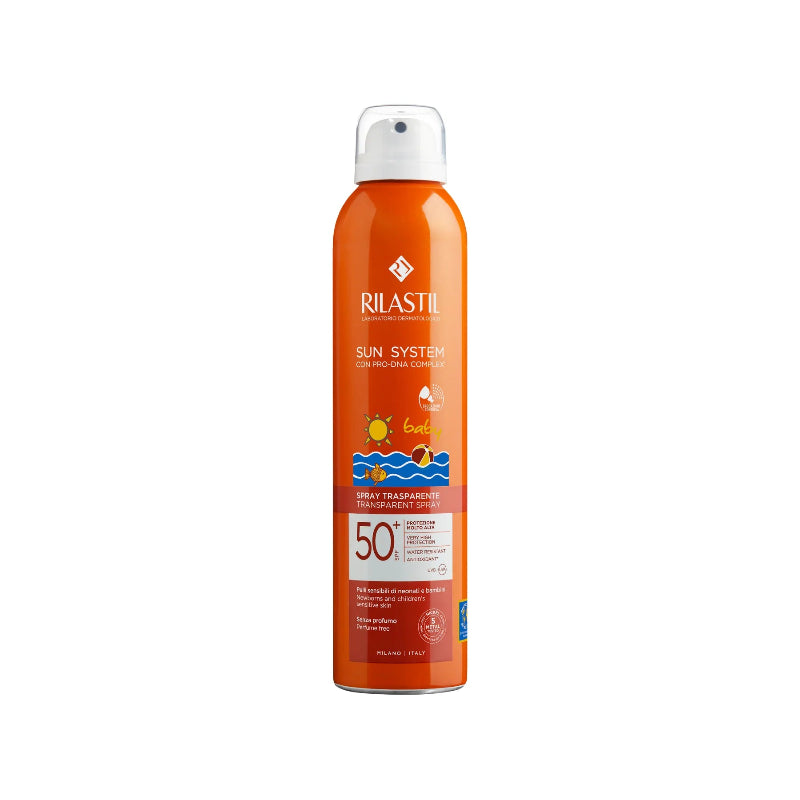 RILASTIL SPREJ TRANSPARENT PËR BEBE SPF50