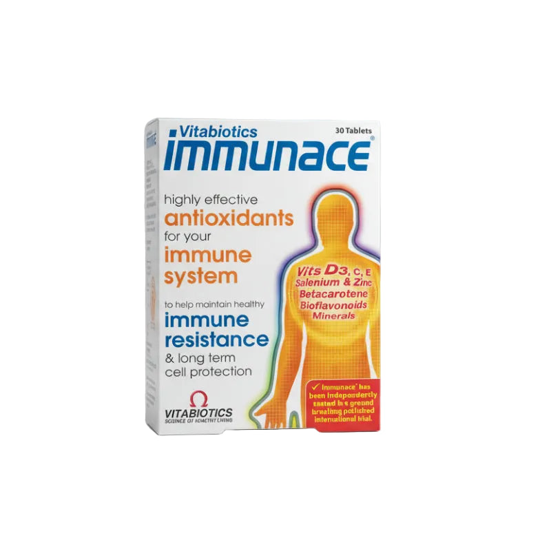 VITABIOTICS IMMUNACE *30 TAB - Farmaci ESLER