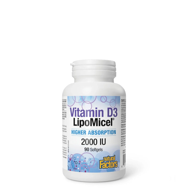 Vitamin D3 LipoMicel 2000 IU *90softgels
