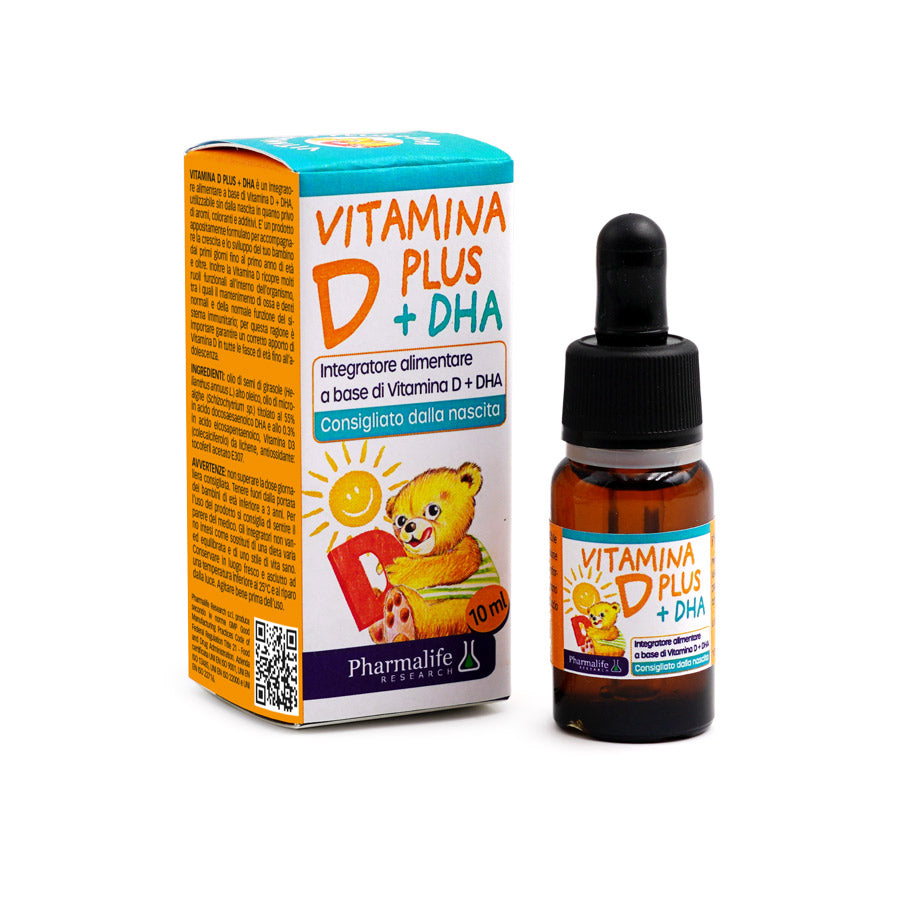 Vitamina D Plus + DHA Gocce 10 ml