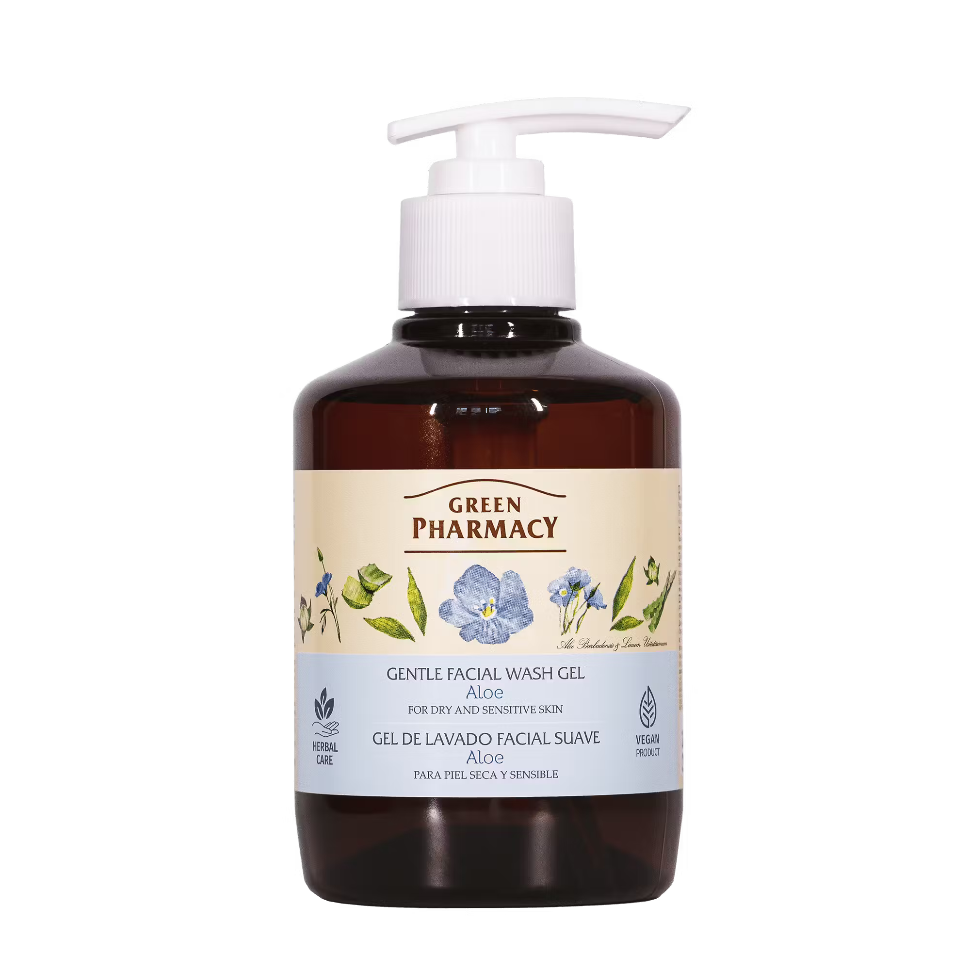 Green Pharmacy Gentle Facial Wash Gel – Aloe