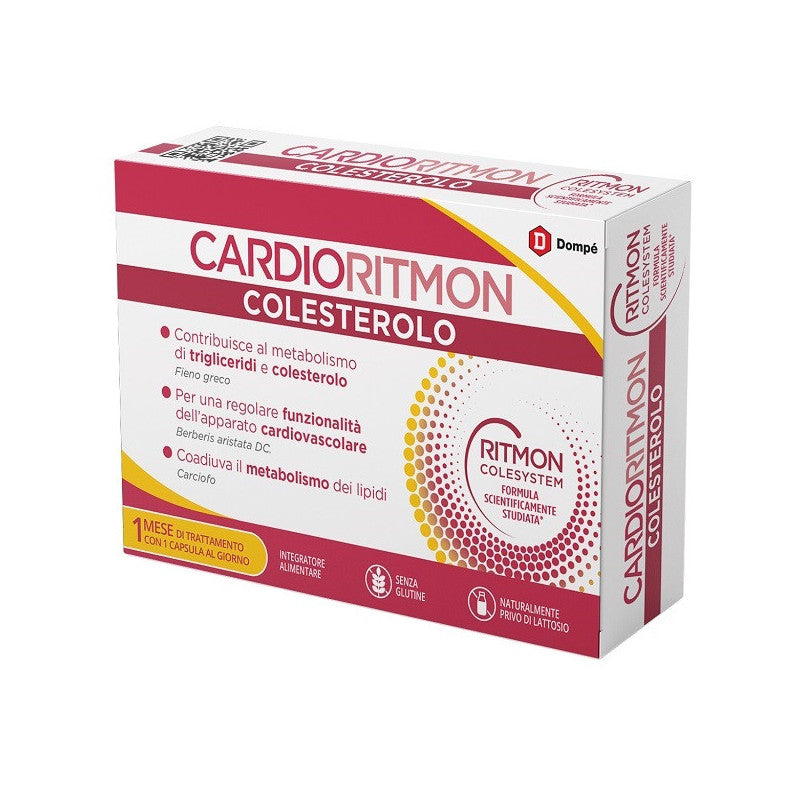 Cardioritmon Colesterolo – Mbështetje natyrale për kontrollin e kolesterolit dhe shëndetin kardiovaskular