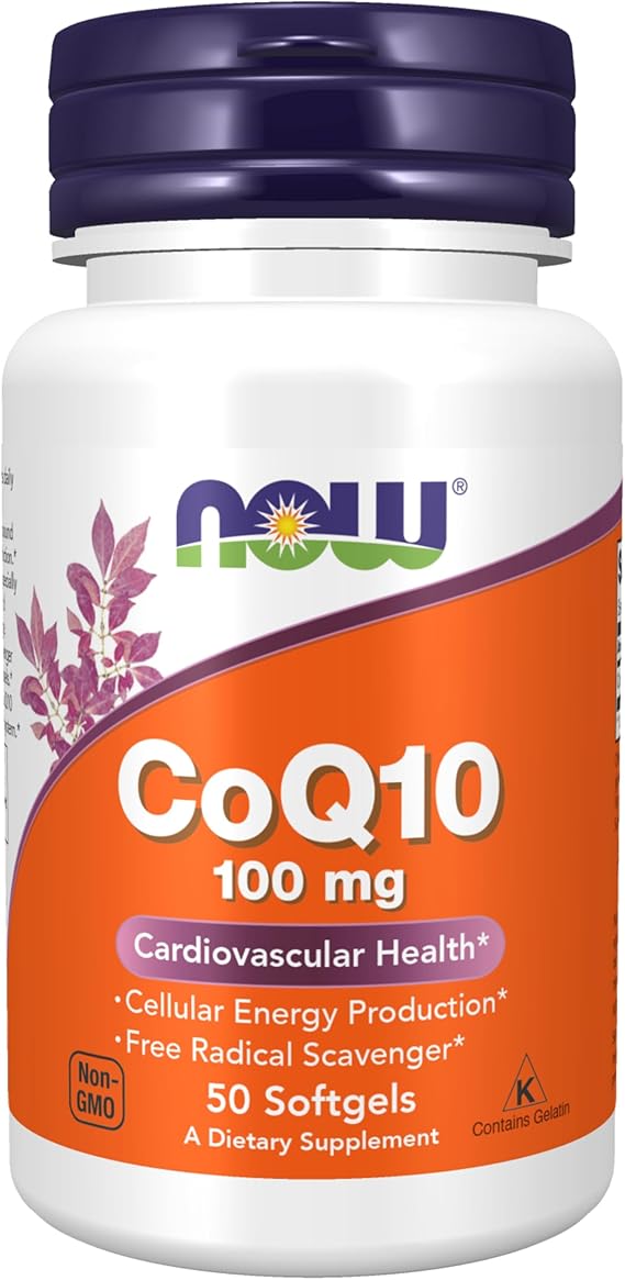NOW® CoQ10 100 mg 50 kapsula