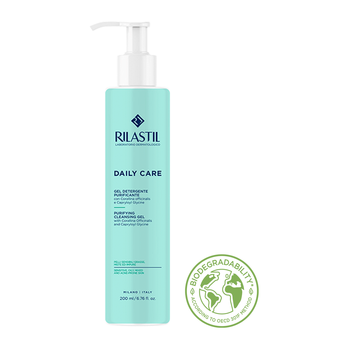 RILASTIL DAILY CARE PURIFYING CLEANSING GEL 200ML