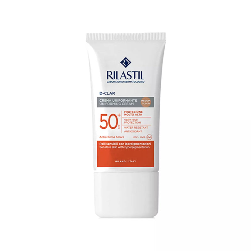 Rilastil Sun System D‑Clar Uniforming Cream SPF 50+ 🌞