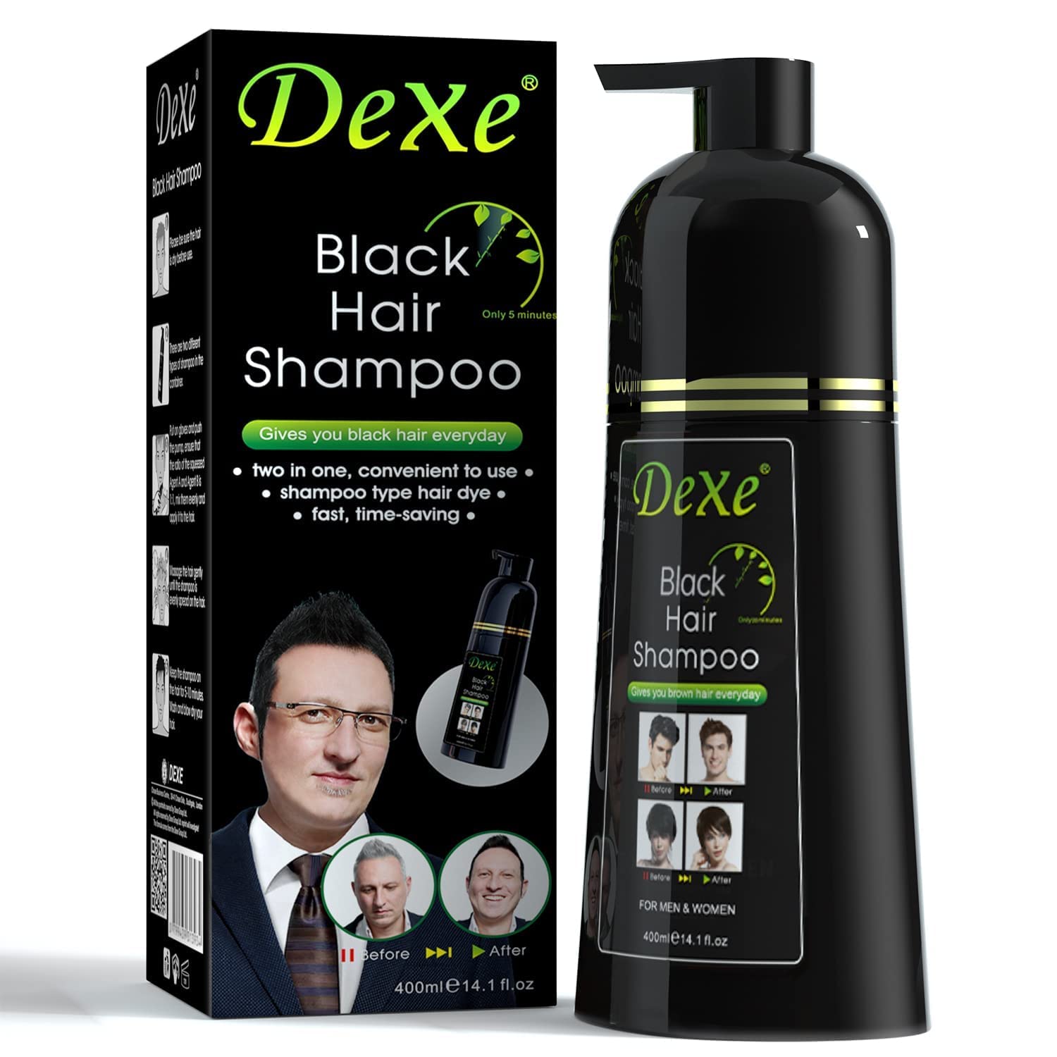 ✨ Dexe Black Hair Shampoo ✨