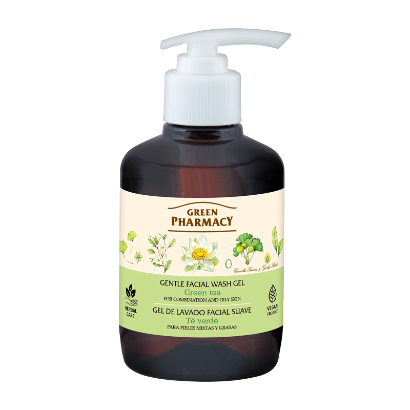 Green Pharmacy Gentle Facial Wash Gel – Green Tea 270ml