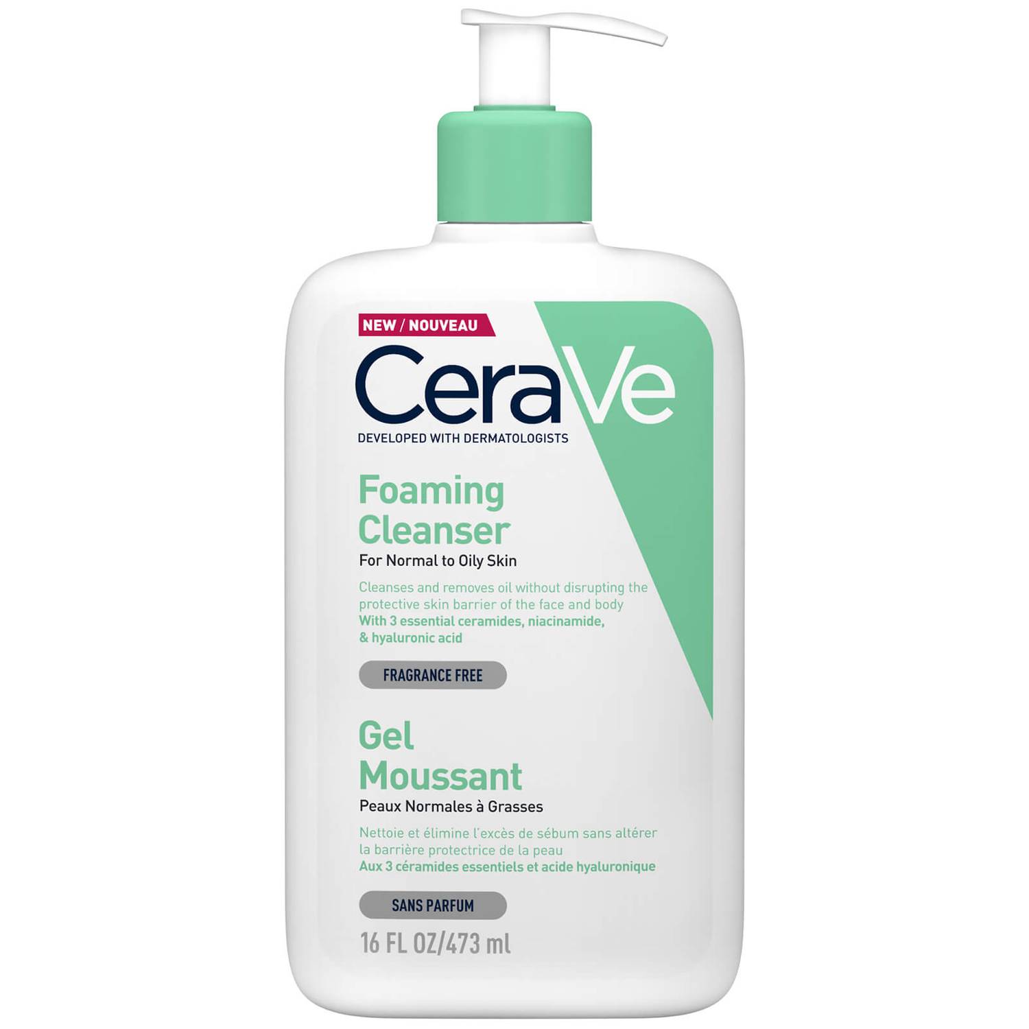 CERAVE FOAMING CLEANSER 473 ML