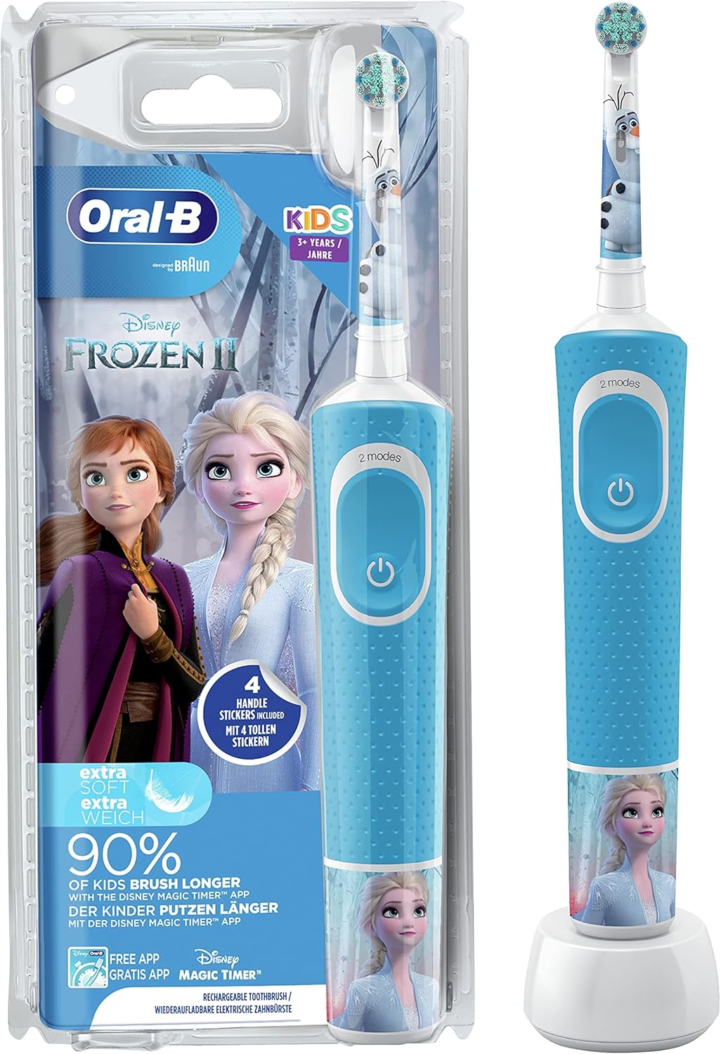 Oral-B Braun Toothbrush Kids 3+ Extra Soft