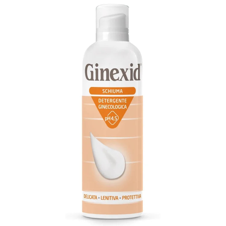 🌸 Ginexid Schiuma Detergente Ginecologica – Higjienë Intime Delikate